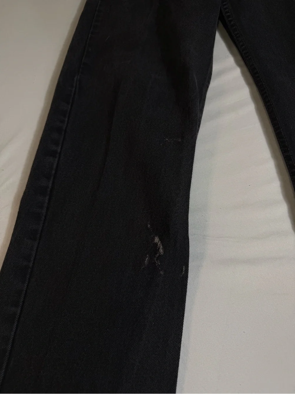 Levi’s 505 Vintage Black Jeans 33x32 Fit 31x31 Grunge Fade 90s